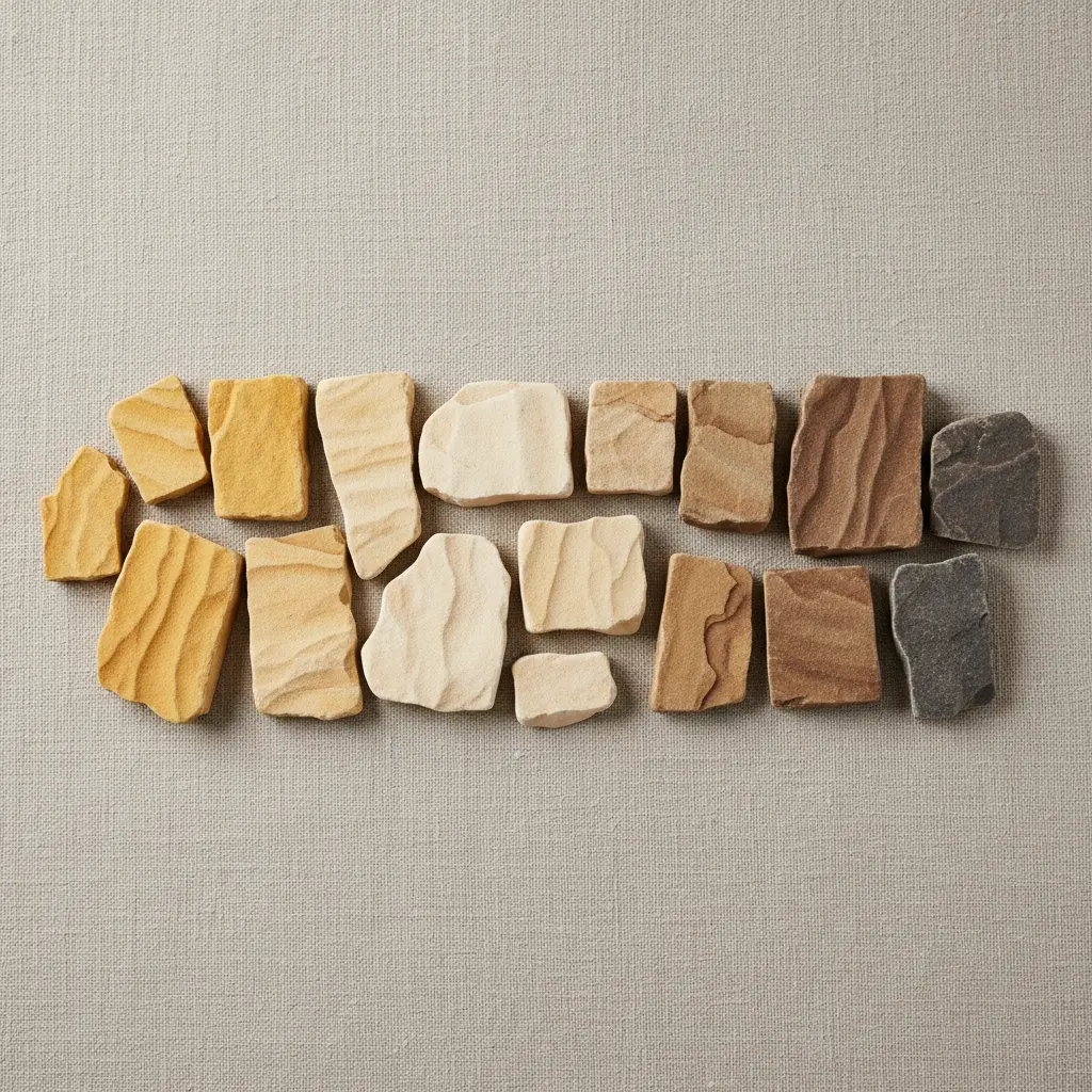 Stone Base Color Sandstone Colour Guide | Choosing the Right Stone Tone | Stone Front