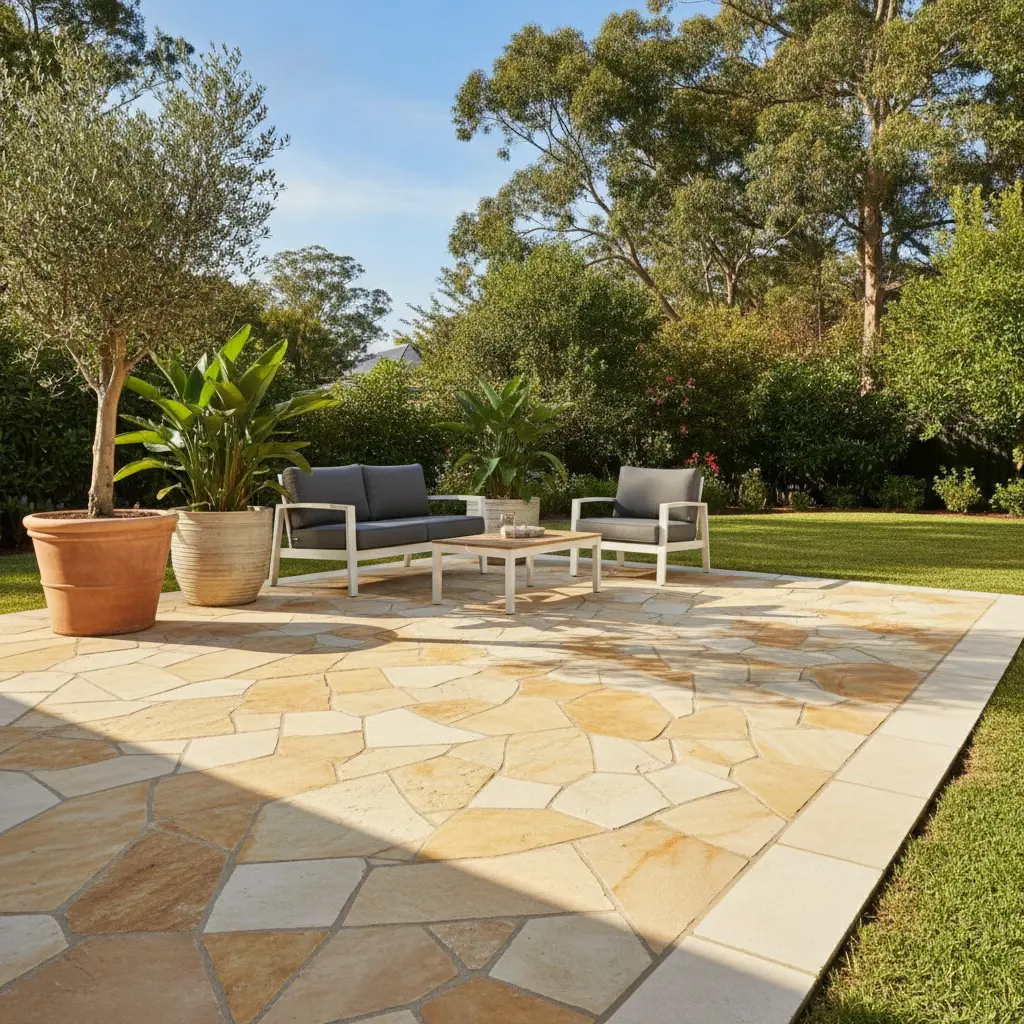 How to Lay Crazy Paving: A Sandstone Step-by-Step Guide