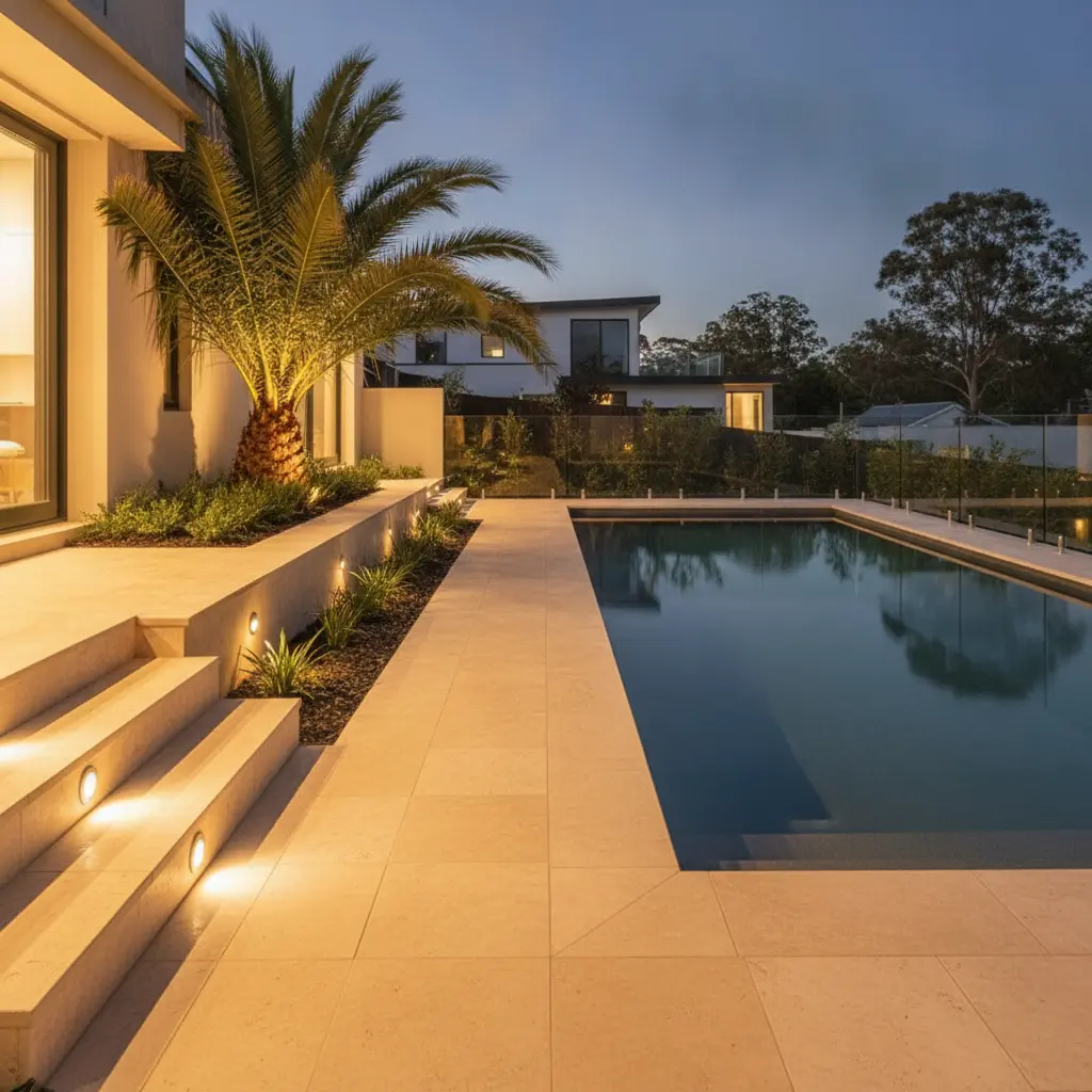 Pool Area Lighting Ideas: Solar Lighting Around the Pool
