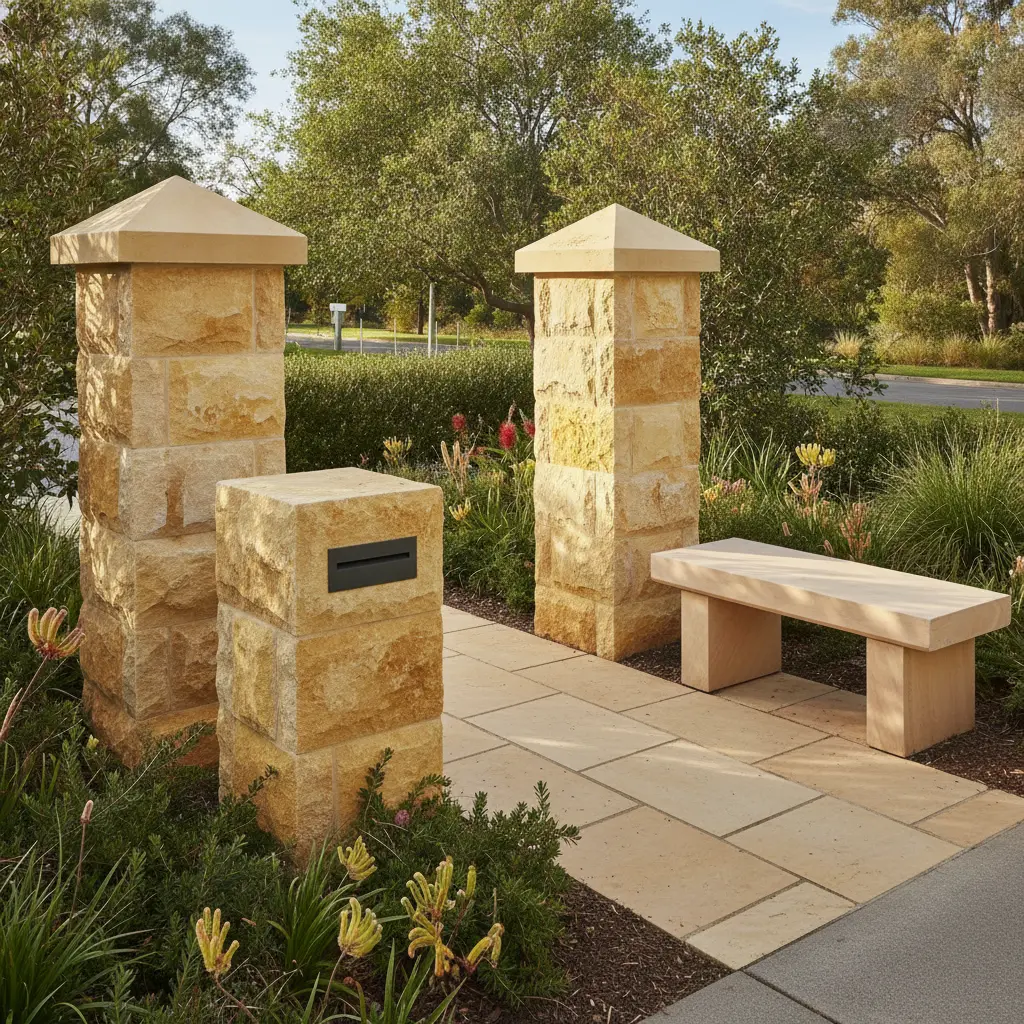 Sandstone Benches, Letterboxes and Fence Pillars: A Buyer’s Guide