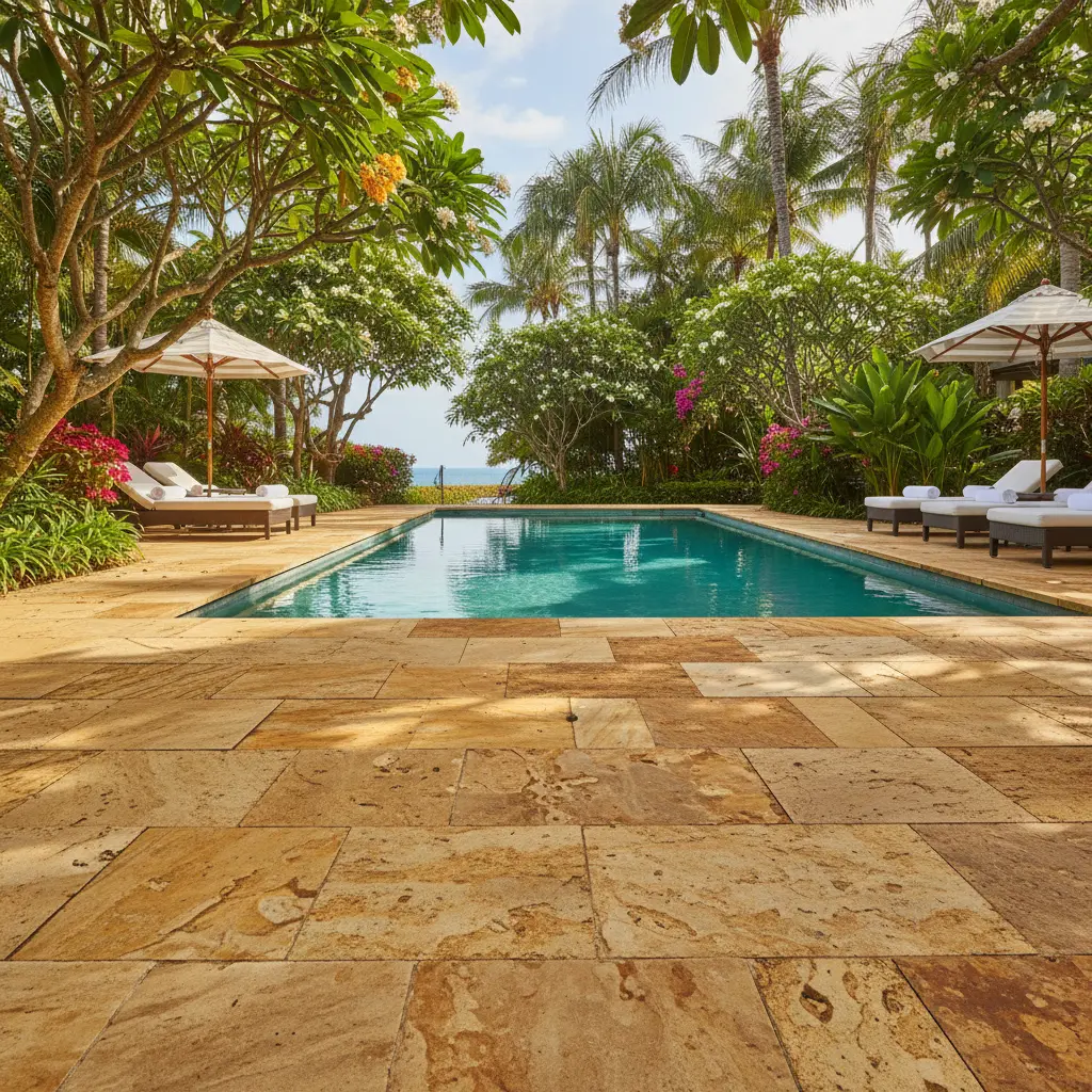 Outdoor Sandstone Tiles | Natural Stone Tiles for Patios & Pools ...
